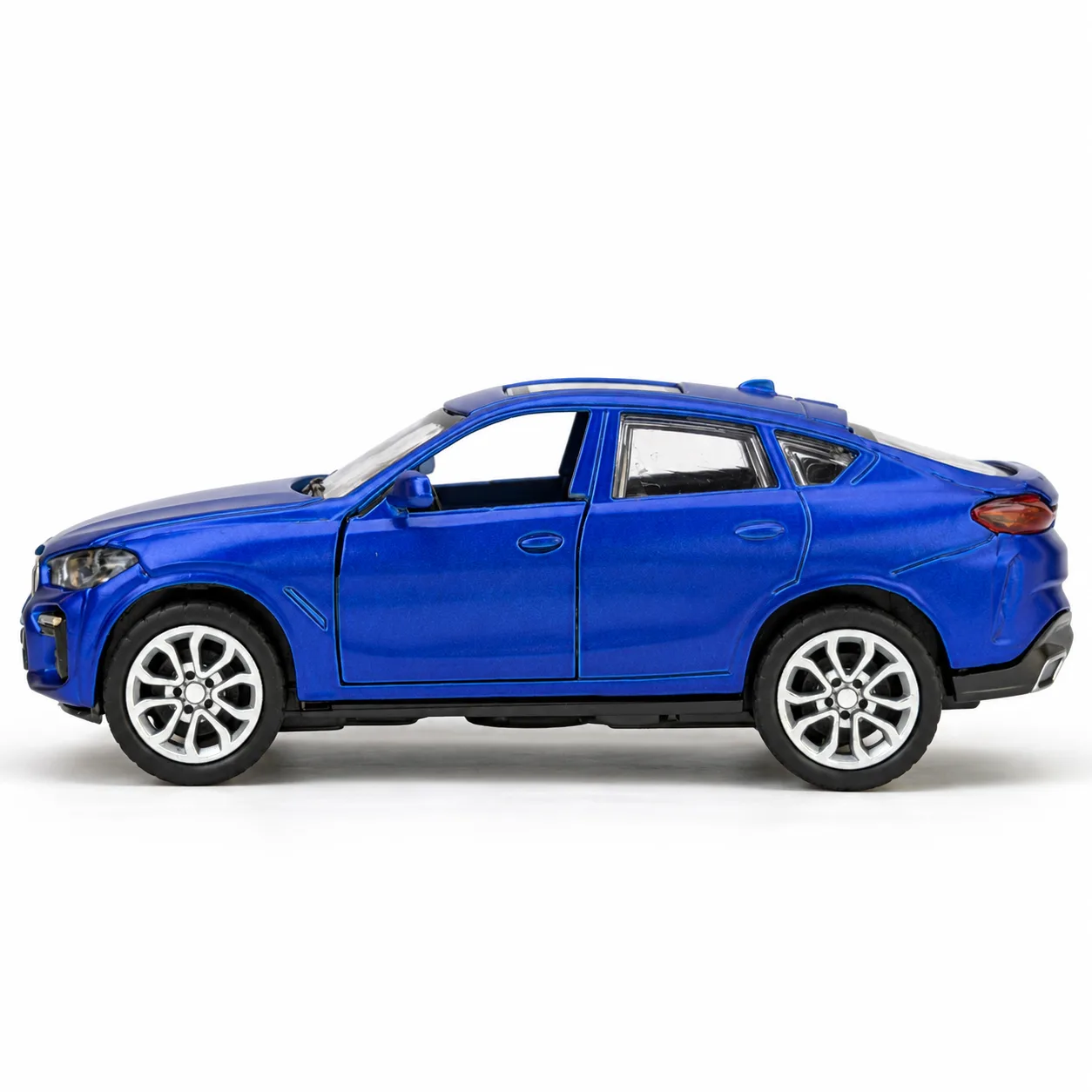 BMW X6 Diecast Model Car, Metallic Blue