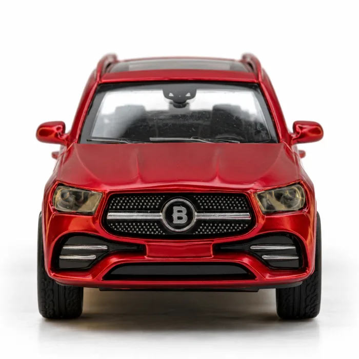 1:43 Diecast Metal SUV Model Car with Pull-Back Action – Red